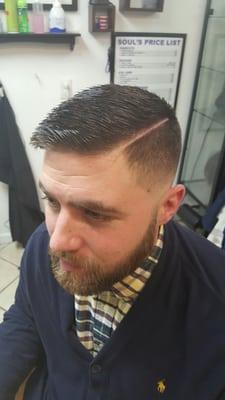 These are some of the most multicultural Barbers, one barber is white, one is Spanish, one is Asian and two barbers are black!