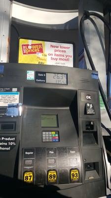 Oh yes sir! 13.5 gallons for 26 bux SUPER! Omg yay for VA! LOL