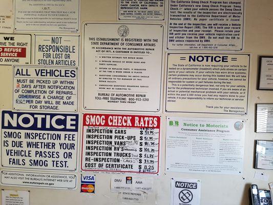 Emissions Test and Repair