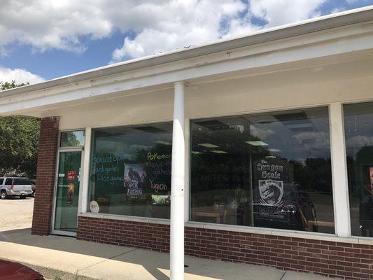 Here is the front facing of store!!