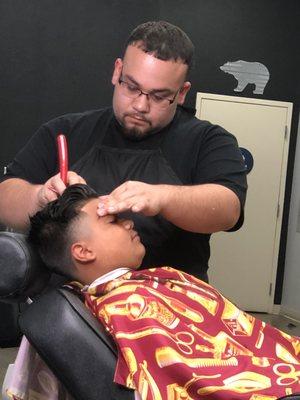 Oscar from West Coast Barbers
