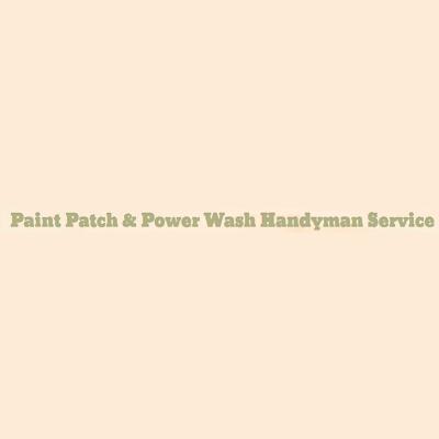 Paint Patch & Power Wash Handyman Service