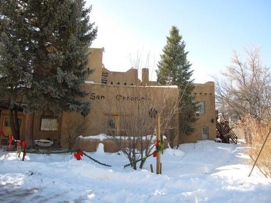 Outside view of the lodge - Jan 2009