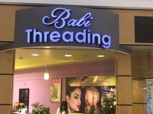 Babi threading salon $7