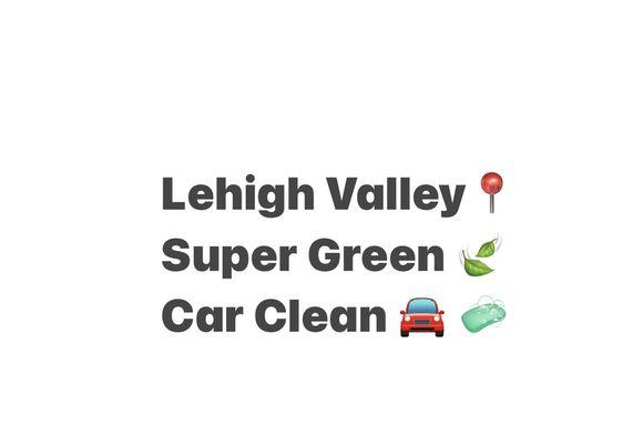 Super Green Car Clean