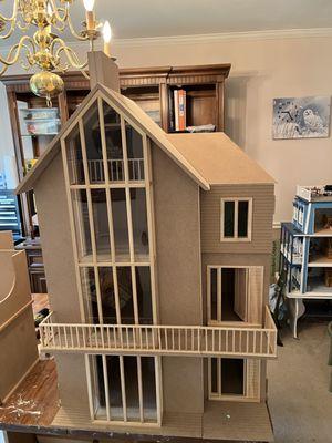 Lake View Front Opening Dollhouse