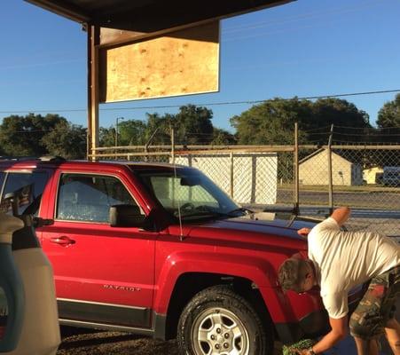 Ruby JEEP's getting some lovin'