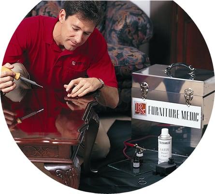 Specializing in furniture repair and restoration.