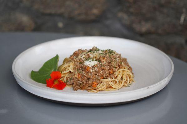 Beef ragu at the Market, so ono!