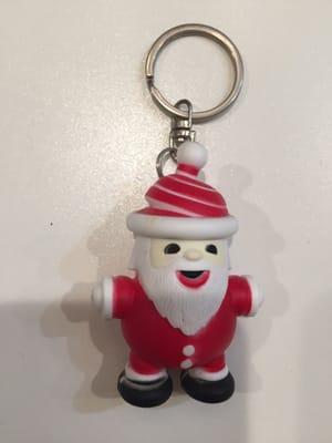 Cool little spot. Randomly was walking by. It had some fun interesting things in it. Got this cute Xmas keychain