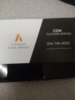 Cleaning Done Wright