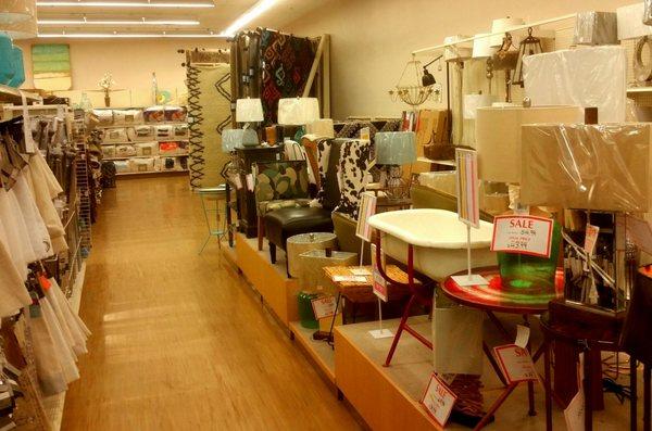 The furniture selection on the right side of this location.