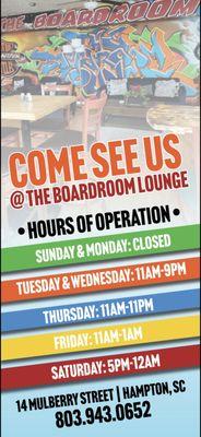 The Boardroom Lounge