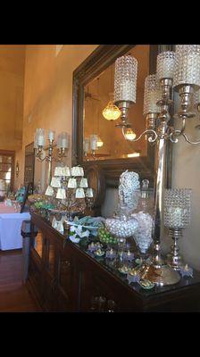 Mint green/teal and gold wedding