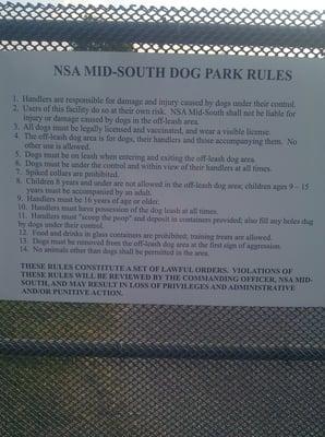 NSA Mid-South Dog Park