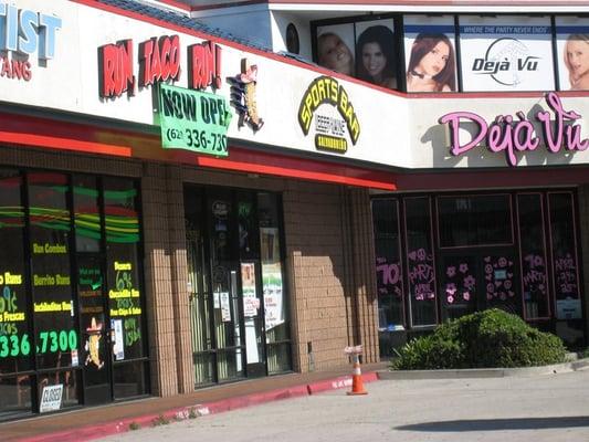 look, the taco is running to Deja Vu.