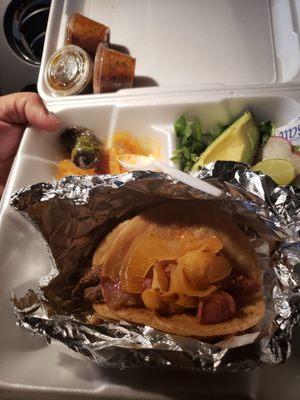 Tacos de tripitas