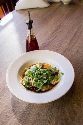 We offer delicious seafood and vegetarian options!