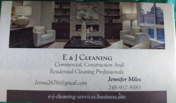 E & J Cleaning