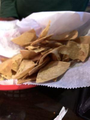 Tortilla chips and salsa
