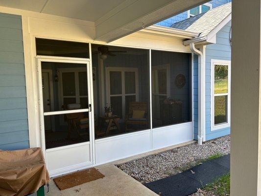 One of our back porches