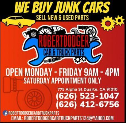 Wrecking yard all engines and transmissions have 90days warranty. We also have free delivery all make and models and years