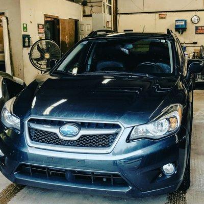 Just another day in the shop, right? We'll take this beauty and remove any imperfections and bring her to like-new status in only a few days