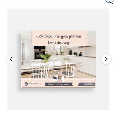 3 flowere cleaning services