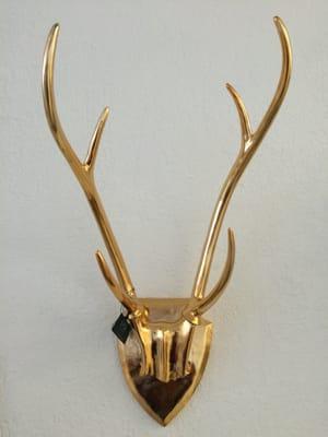 Ramures "LYN" polyresine Brass finish (XL) Broste Copenhagen at Cocoon.1 Available size(S)