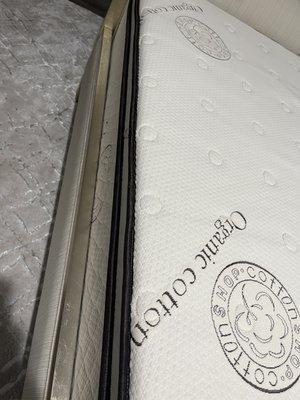 The mattress is comfortable