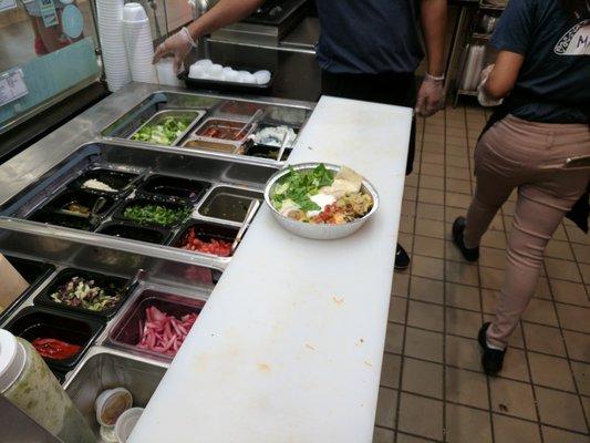 All Fresh .. Making a Platter!