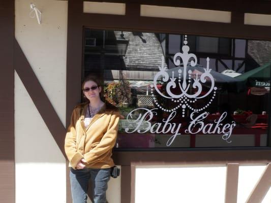 My baby cakes at Baby Cakes Boutique