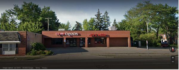 Rx Canada located next to Jet's Pizza on Ford Rd and Outer Drive.
