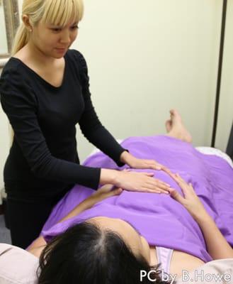 Providing prenatal therapy, relaxation and relief for pregnant women along with emotional and physical guidance.