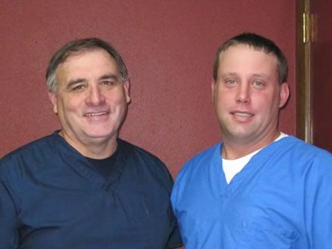 Dr. Hestir and Dr. Allen