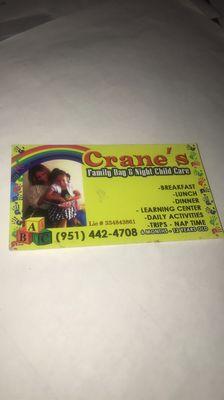 Crane's Family Child Care