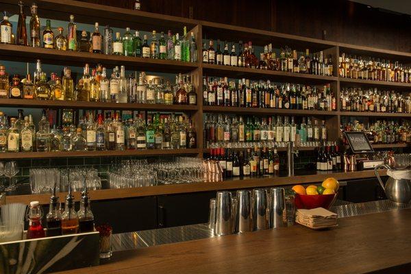 New bar at The Matrix.