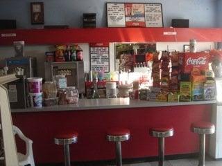 Come in for an old-fashioned milkshake or float.