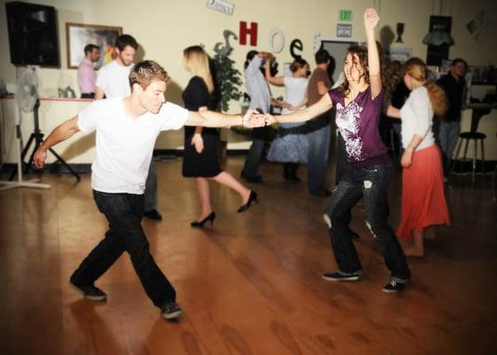 Open Swing Dance Every Saturday.