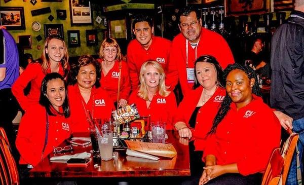 Some of the agents at IAAPA in Orlando November 2015