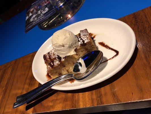 Andagi Bread pudding- warm, luscious