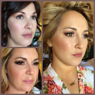 Examples of some make up applications