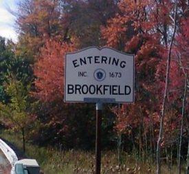 Entering Brookfield from East Brookfield.