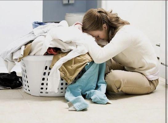 Exhaustion of never ending mess.