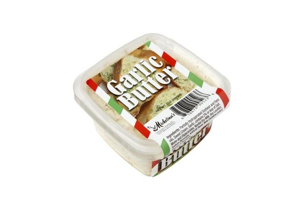 We now offer our fantastic butter in tubs.
A dollop on veggies, makes fantastic garlic shrimp and a dollop on steak make its worth while