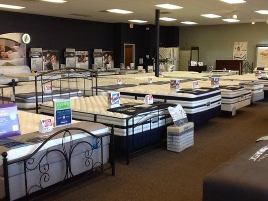We have a wide selection of beds that are sure to leave you sleepy!