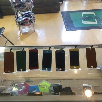 iphone 5 and 5s color screen changes $75