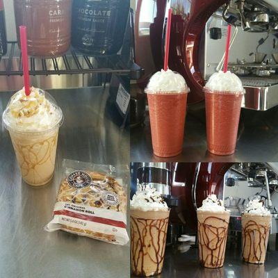 Some of our favorite frappes!