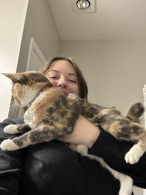 Evelyn Furuya With Rover