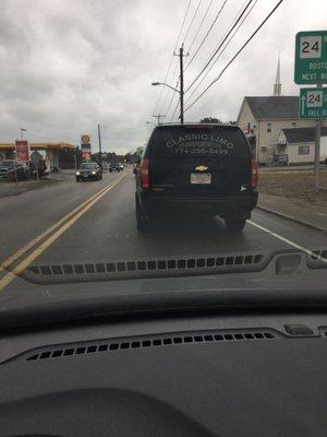 The driver who drove like a psycho.